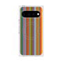 プレミアムスクエアケース with Pixelsnap［ Colorful Stripe ］