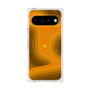 プレミアムスクエアケース with Pixelsnap［ CASEPLAY Winding Pattern - Orange ］