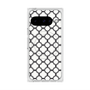 プレミアムスクエアケース with Pixelsnap［ Moroccan3 - Black ］