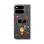 プレミアムスクエアケース with Pixelsnap［ 笑点 - 林家 たい平 - 黒 ］