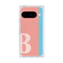 プレミアムスクエアケース with Pixelsnap［ オリジナル - initial color line - B pink ］