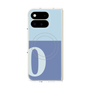 プレミアムスクエアケース with Pixelsnap［ オリジナル - initial two tone - O blue ］