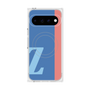 プレミアムスクエアケース with Pixelsnap［ オリジナル - initial color line - Z blue ］