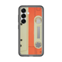 スリムプロテクションプレミアムケース［ RETORO CASSETTE TAPE - Opacity White ］