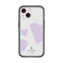 スリムプロテクションプレミアムケース［ LANVIN en Bleu Hearts Purple - ランバン ハート パープル ］