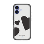 スリムプロテクションプレミアムケース［ LANVIN en Bleu Hearts Black - ランバン ハート ブラック ］