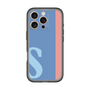 スリムプロテクションプレミアムケース［ オリジナル - initial color line - S blue ］