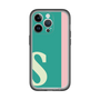 スリムプロテクションプレミアムケース［ オリジナル - initial color line - S green ］