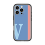 スリムプロテクションプレミアムケース［ オリジナル - initial color line - V blue ］
