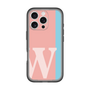 スリムプロテクションプレミアムケース［ オリジナル - initial color line - W pink ］