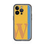 スリムプロテクションプレミアムケース［ オリジナル - initial color line - W orange ］