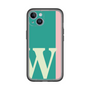 スリムプロテクションプレミアムケース［ オリジナル - initial color line - W green ］