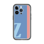 スリムプロテクションプレミアムケース［ オリジナル - initial color line - Z blue ］