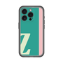 スリムプロテクションプレミアムケース［ オリジナル - initial color line - Z green ］