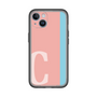 スリムプロテクションプレミアムケース［ オリジナル - initial color line - C pink ］