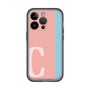 スリムプロテクションプレミアムケース［ オリジナル - initial color line - C pink ］