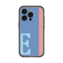 スリムプロテクションプレミアムケース［ オリジナル - initial color line - E blue ］