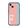 スリムプロテクションプレミアムケース［ オリジナル - initial color line - F pink ］