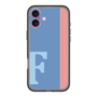 スリムプロテクションプレミアムケース［ オリジナル - initial color line - F blue ］
