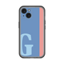 スリムプロテクションプレミアムケース［ オリジナル - initial color line - G blue ］
