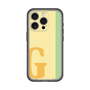 スリムプロテクションプレミアムケース［ オリジナル - initial color line - G yellow ］