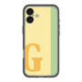 スリムプロテクションプレミアムケース［ オリジナル - initial color line - G yellow ］
