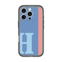 スリムプロテクションプレミアムケース［ オリジナル - initial color line - H blue ］