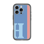 スリムプロテクションプレミアムケース［ オリジナル - initial color line - H blue ］