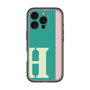 スリムプロテクションプレミアムケース［ オリジナル - initial color line - H green ］