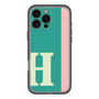 スリムプロテクションプレミアムケース［ オリジナル - initial color line - H green ］