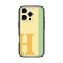 スリムプロテクションプレミアムケース［ オリジナル - initial color line - H yellow ］