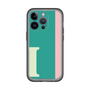 スリムプロテクションプレミアムケース［ オリジナル - initial color line - I green ］