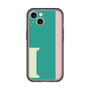 スリムプロテクションプレミアムケース［ オリジナル - initial color line - I green ］