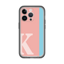スリムプロテクションプレミアムケース［ オリジナル - initial color line - K pink ］
