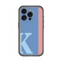 スリムプロテクションプレミアムケース［ オリジナル - initial color line - K blue ］