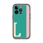 スリムプロテクションプレミアムケース［ オリジナル - initial color line - L green ］