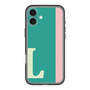 スリムプロテクションプレミアムケース［ オリジナル - initial color line - L green ］