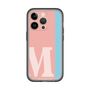 スリムプロテクションプレミアムケース［ オリジナル - initial color line - M pink ］