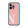 スリムプロテクションプレミアムケース［ オリジナル - initial color line - N pink ］