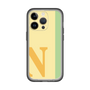スリムプロテクションプレミアムケース［ オリジナル - initial color line - N yellow ］