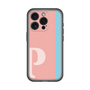 スリムプロテクションプレミアムケース［ オリジナル - initial color line - P pink ］