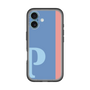 スリムプロテクションプレミアムケース［ オリジナル - initial color line - P blue ］