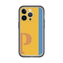 スリムプロテクションプレミアムケース［ オリジナル - initial color line - P orange ］