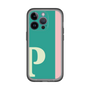 スリムプロテクションプレミアムケース［ オリジナル - initial color line - P green ］
