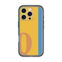 スリムプロテクションプレミアムケース［ オリジナル - initial color line - Q orange ］