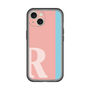 スリムプロテクションプレミアムケース［ オリジナル - initial color line - R pink ］