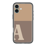 スリムプロテクションプレミアムケース［ オリジナル - initial two tone - A brown ］