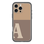 スリムプロテクションプレミアムケース［ オリジナル - initial two tone - A brown ］