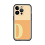 スリムプロテクションプレミアムケース［ オリジナル - initial two tone - D orange ］