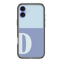 スリムプロテクションプレミアムケース［ オリジナル - initial two tone - D blue ］